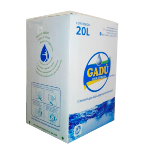 Caja de agua de mesa ozonizada Gadu 20 L