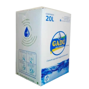 Caja de agua de mesa ozonizada Gadu 20 L